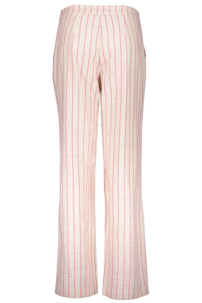 PANTALON MET SPEELS STREEP DESSIN 51393 20 SAND/PINK